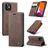 Caseme 013 iPhone 12 Mini Hoesje Bookcase Portemonnee - Bruin