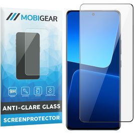 Mobigear Premium Xiaomi 13 Glazen Screenprotector - Case Friendly - Zwart