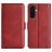 Mobigear Slim Magnet Samsung Galaxy A37 Hoesje Bookcase Portemonnee - Rood