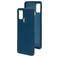 Mobiparts Samsung Galaxy A21s Siliconen Hoesje Backcover - Blueberry Blue