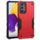 Mobigear Non-slip Armor Samsung Galaxy A73 Hoesje Hardcase Backcover Shockproof - Rood