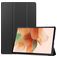 Mobigear Tri-Fold Samsung Galaxy Tab S7 FE Hoes Bookcase - Zwart