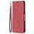 Mobigear Excellent Samsung Galaxy A12 Hoesje Bookcase Portemonnee - Rood