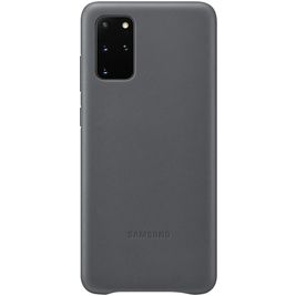 Samsung Galaxy S20 Plus Leather Cover Gray