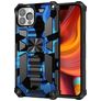 Mobigear Armor Stand iPhone 13 Pro Max Hoesje Hardcase Backcover Shockproof met Standaard - Blauw