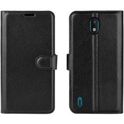 Mobigear Classic Nokia 1.3 Hoesje Bookcase Portemonnee - Zwart