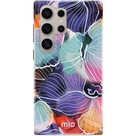MIO Samsung Galaxy S24 Ultra MagSafe Hoesje Hardcase Backcover - Flowers