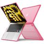 Mobigear Shockproof Pro MacBook Air 15 Inch (2023-2026) Hoes Hardshell Laptopcover MacBook Case - Roze - Model A2941 / A3114 / A3241 / A3448