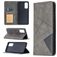 Mobigear Rhombus Slim Samsung Galaxy S20 FE Hoesje Bookcase - Grijs