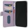 Mobilize Premium Gelly Wallet iPhone 12 Pro Hoesje Bookcase Portemonnee - Paars