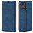 Mobigear Retro Slim Motorola Moto G85 Hoesje Bookcase Portemonnee - Donkerblauw