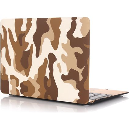 Mobigear Design MacBook Air 11 Inch (2010-2016) Hoes Hardshell Laptopcover MacBook Case - Desert Camauflage - Model A1370 / A1465