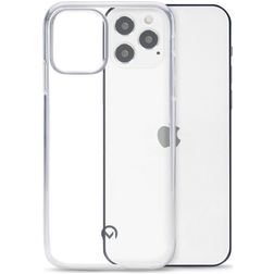 Mobilize Gelly Doorzichtig iPhone 12 Hoesje Flexibel TPU Backcover - Transparant