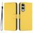 Mobigear Urban Wallet Samsung Galaxy S25 Edge Hoesje Bookcase Portemonnee - Geel