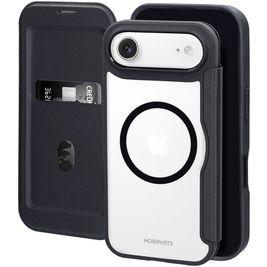 Mobiparts Shield Line iPhone Air MagSafe Hoesje Bookcase - Zwart
