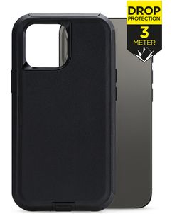 Mobilize Defender iPhone 13 Pro Hoesje Hardcase Backcover Shockproof - Zwart