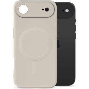 My Style Protective Flex iPhone Air MagSafe Hoesje Flexibel TPU Backcover - Antique White