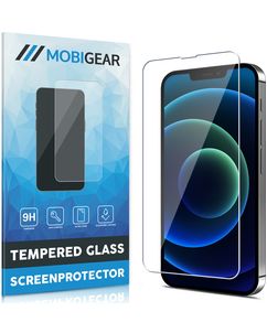 Mobigear iPhone 13 Mini Glazen Screenprotector - Case Friendly
