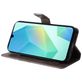 Mobigear Butterfly Samsung Galaxy A26 Hoesje Bookcase Portemonnee - Grijs