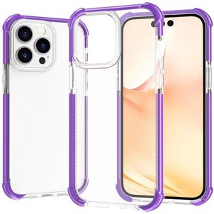 Mobigear Full Bumper iPhone 14 Plus Hoesje Hardcase Backcover Shockproof - Paars