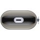 Valenta Snap Apple AirPods 1 Hoesje Echt Leer - Grijs