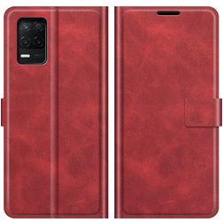 Mobigear Wallet Realme 8 5G Hoesje Bookcase Portemonnee - Rood