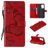 Mobigear Butterfly OPPO A94 5G Hoesje Bookcase Portemonnee - Rood