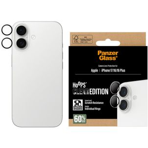 PanzerGlass Hoops iPhone 17 Glazen Camera Lens Protector - Case Friendly