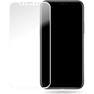 Mobilize iPhone X Glazen Screenprotector - Case Friendly - Wit