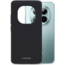 Mobilize Rubber Gelly Xiaomi Redmi Note 15 Pro Plus 5G Hoesje Flexibel TPU Backcover - Zwart