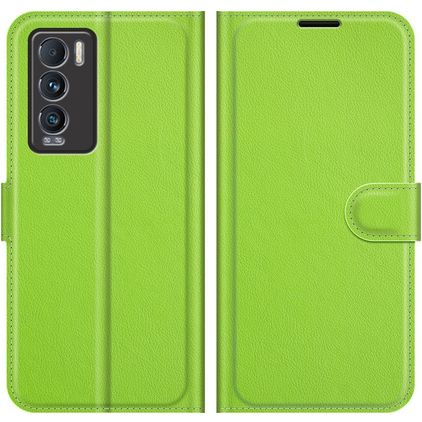 Mobigear Classic Realme GT Master Edition Hoesje Bookcase Portemonnee - Groen