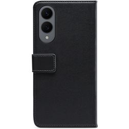 Mobilize Classic Gelly Wallet Samsung Galaxy S25 Edge Hoesje Bookcase Portemonnee - Zwart