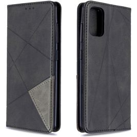 Mobigear Rhombus Slim Samsung Galaxy A41 Hoesje Bookcase - Zwart