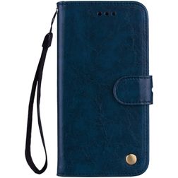Mobigear Wallet Huawei P Smart (2018) Hoesje Bookcase Portemonnee - Blauw