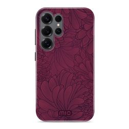 MIO Samsung Galaxy S25 Ultra MagSafe Hoesje Hardcase Backcover - Berry Blooms
