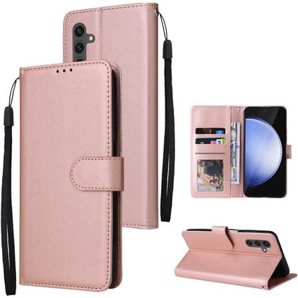 Mobigear Wallet Samsung Galaxy S25 FE Hoesje Bookcase Portemonnee - Roségoud