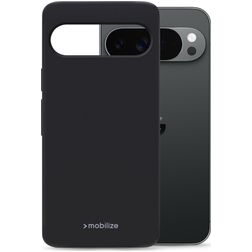Mobilize Rubber Gelly Google Pixel 11 Pro XL Hoesje Flexibel TPU Backcover - Zwart