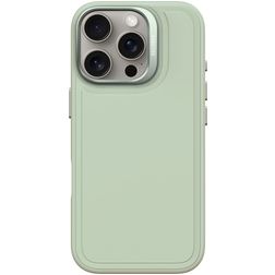 Decoded Stacks iPhone 16 Pro Siliconen MagSafe Hoesje Backcover - Mist Green