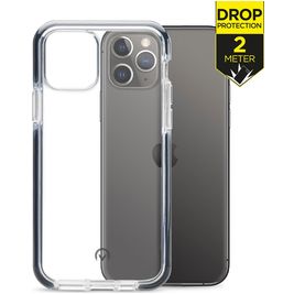 Mobilize Shatterproof iPhone 11 Pro Max Hoesje Hardcase Backcover Shockproof - Transparant / Zwart