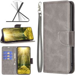 Mobigear Excellent Xiaomi Redmi 10C Hoesje Bookcase Portemonnee - Grijs
