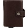 Valenta Card Case Plus Pasjeshouder - 8 Pasjes - Chocolate