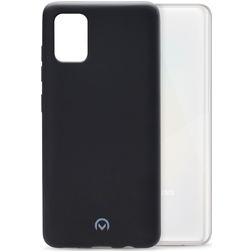Mobilize Rubber Gelly Samsung Galaxy A31 Hoesje Flexibel TPU Backcover - Matt Black