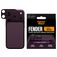 PanzerGlass FENDER iPhone 18 Pro Aluminum Camera Protector - Case Friendly - Dark Cherry
