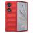 Mobigear Bumpy HONOR 70 Hoesje Flexibel TPU Backcover - Rood