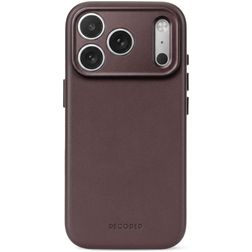 Decoded iPhone 18 Pro Max MagSafe Hoesje Echt Leer Backcover Shockproof - Chocolat Brown
