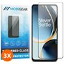 Mobigear Premium OnePlus Nord CE 3 Lite Glazen Screenprotector - Case Friendly - Zwart (3-Pack)