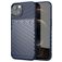 Mobigear Groove iPhone 13 Mini Hoesje Flexibel TPU Backcover - Blauw