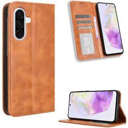 Mobigear Sensation Samsung Galaxy A56 Hoesje Bookcase Portemonnee - Bruin