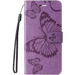 Mobigear Butterfly HONOR 200 Lite Hoesje Bookcase Portemonnee - Paars