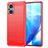 Mobigear Brushed Slim OPPO Reno 7 Lite Hoesje Flexibel TPU Backcover - Rood
